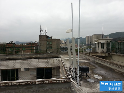  集贤某看守所大功率手机信号屏蔽器（白噪声）案例