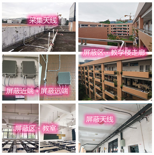  集贤某中学考场屏蔽案例（数字信令级）